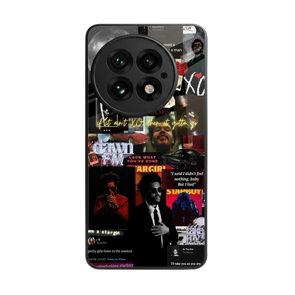 Star Boy Aura back phone cover | glass case for oneplus 13