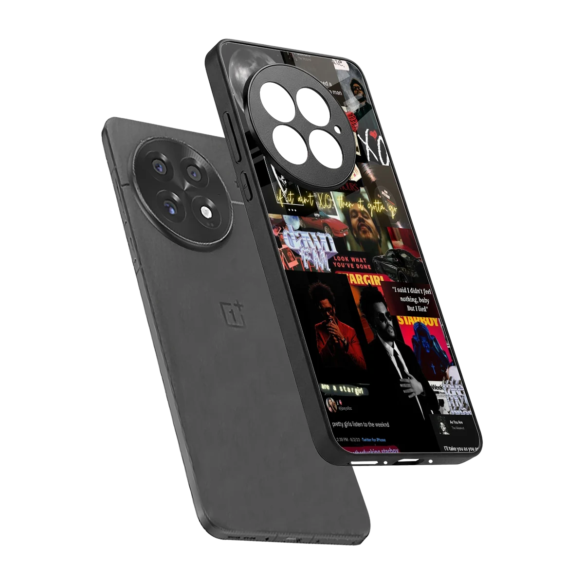Star Boy Aura sleek oneplus 13 cover with tempered glass back and TPU edges