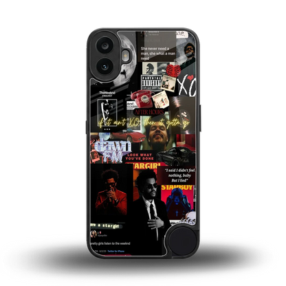 Star Boy Aura back phone cover | glass case for cmf nothing phone 1