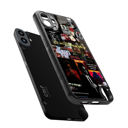 Star Boy Aura sleek cmf nothing phone 1 cover with tempered glass back and TPU edges