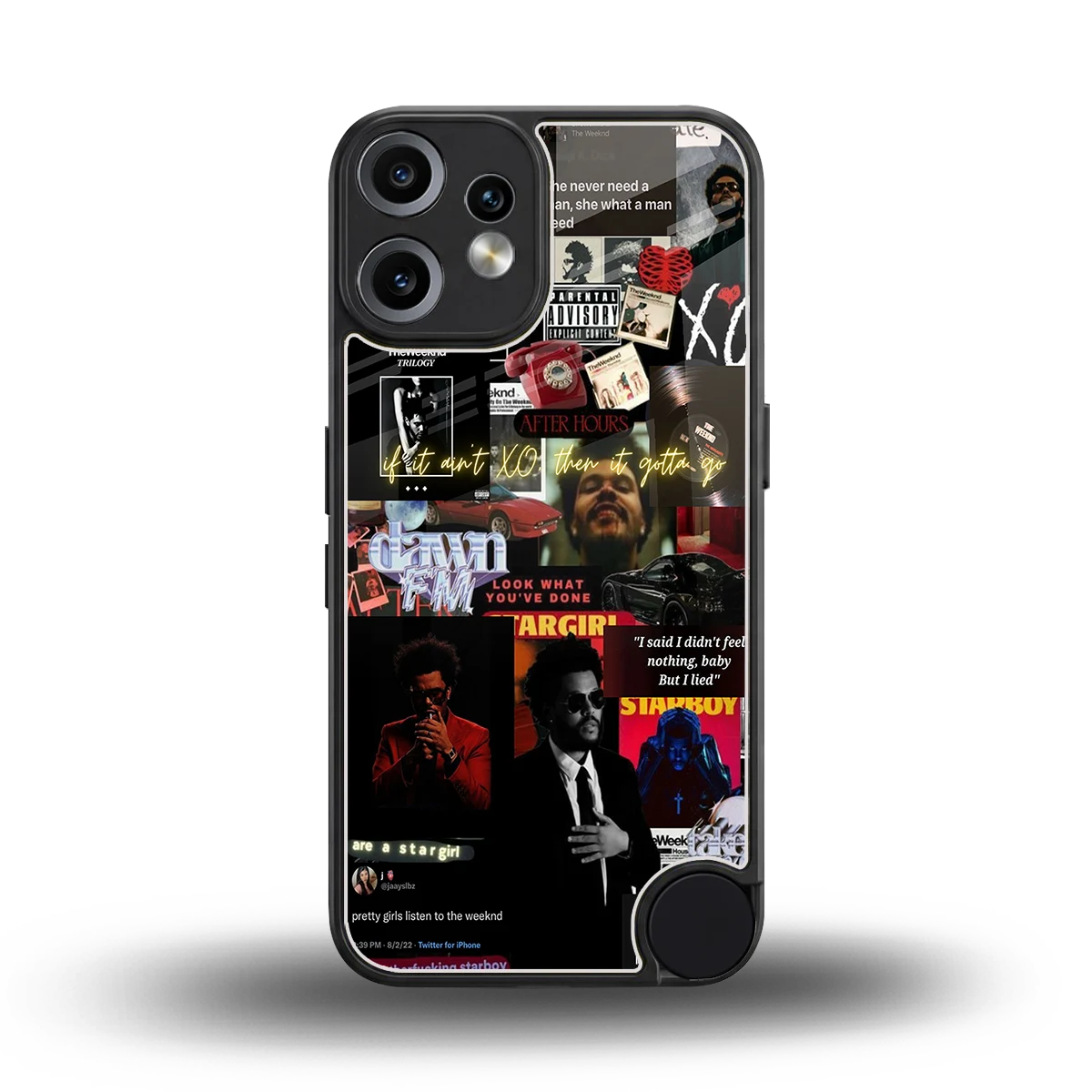 Star Boy Aura back phone cover | glass case for cmf nothing phone 2 pro