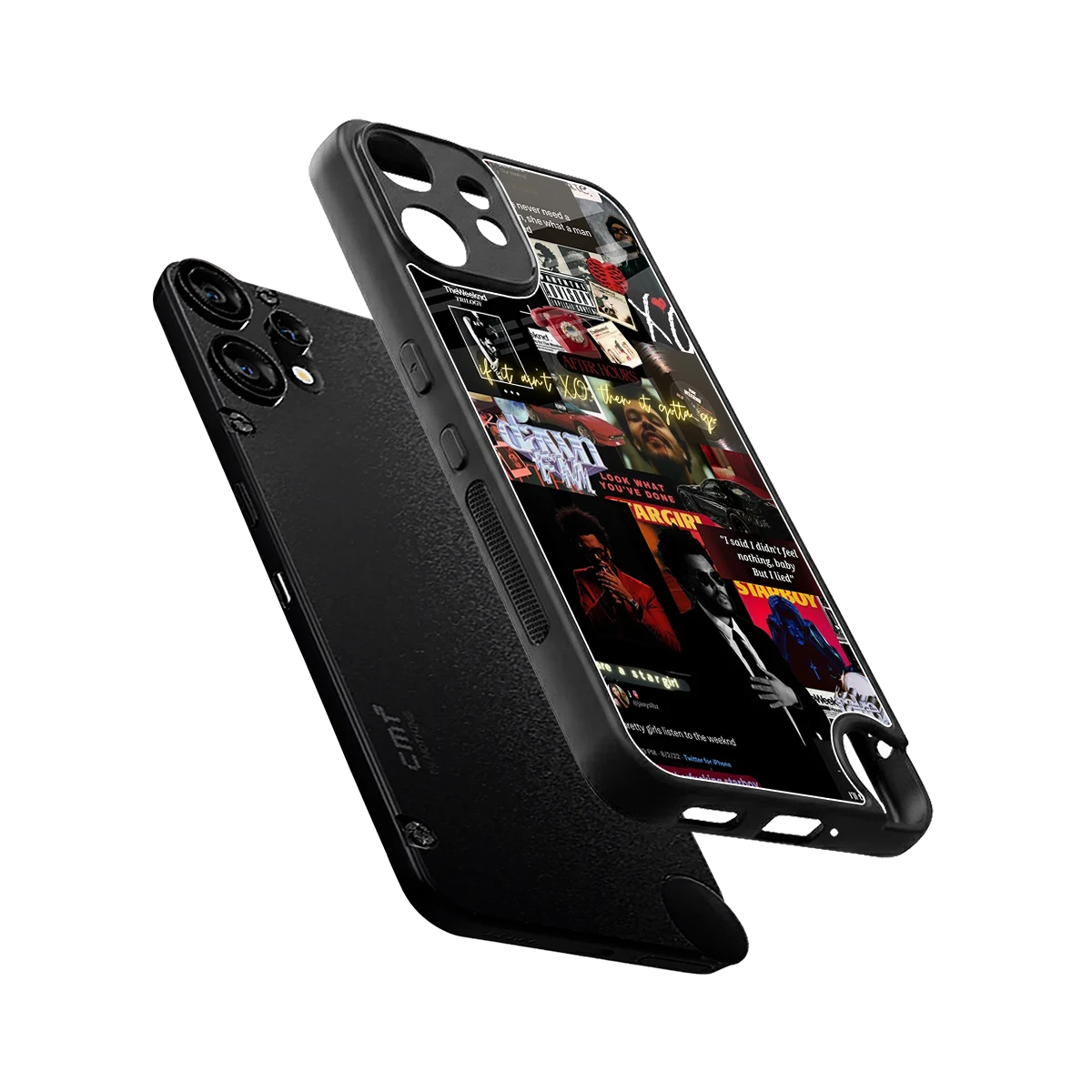 Star Boy Aura sleek cmf nothing phone 2 pro cover with tempered glass back and TPU edges