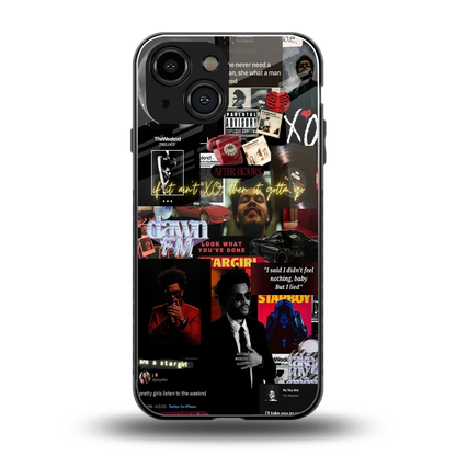 Star Boy Aura back phone cover | glass case for iphone 13 mini
