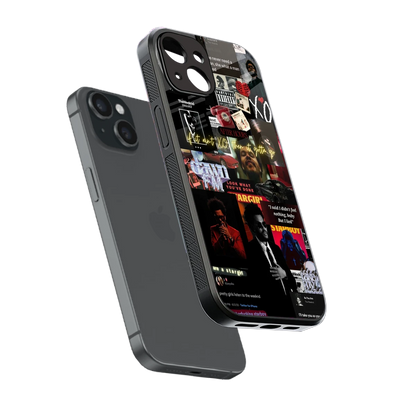 Star Boy Aura sleek iphone 12 mini cover with tempered glass back and TPU edges