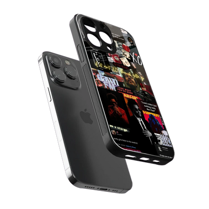 Star Boy Aura sleek iphone 12 pro max cover with tempered glass back and TPU edges