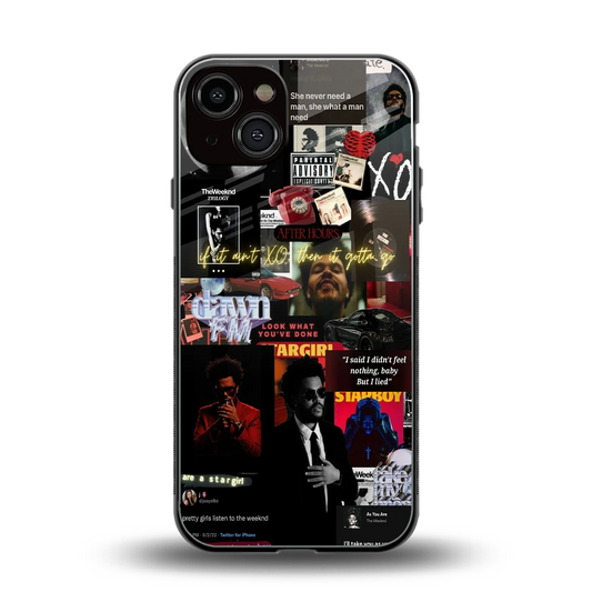 Star Boy Aura back phone cover | glass case for iphone 13