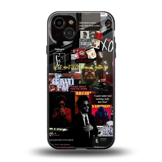 Star Boy Aura back phone cover | glass case for iphone 14 plus
