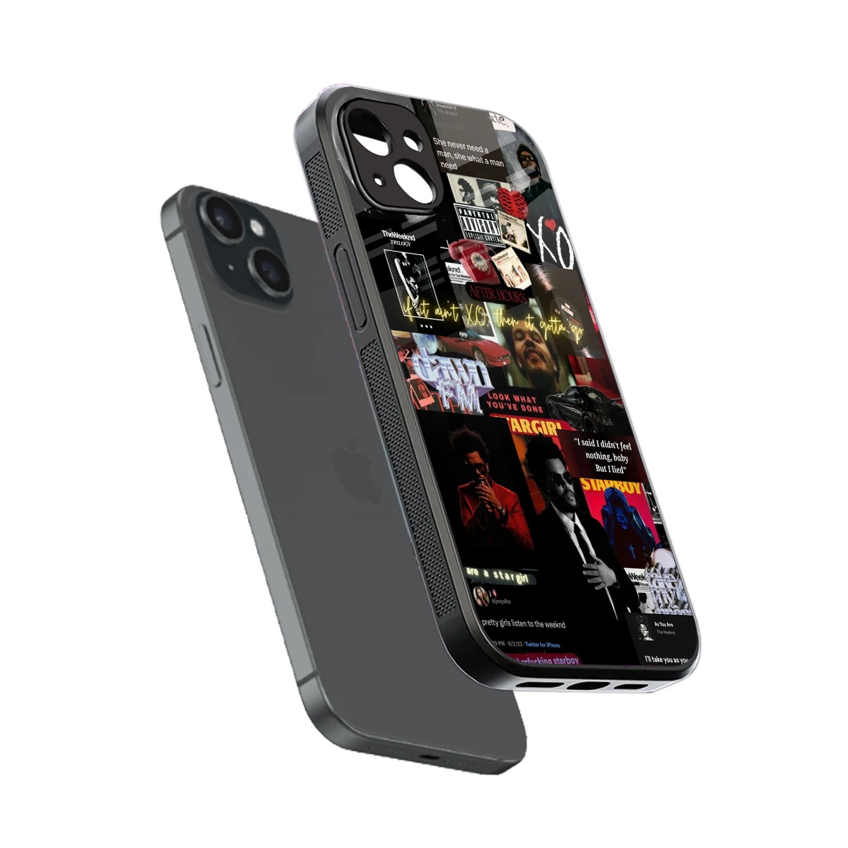 Star Boy Aura sleek iphone 14 plus cover with tempered glass back and TPU edges