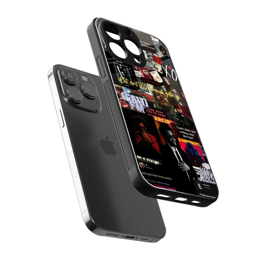 Star Boy Aura sleek iphone 16 pro cover with tempered glass back and TPU edges