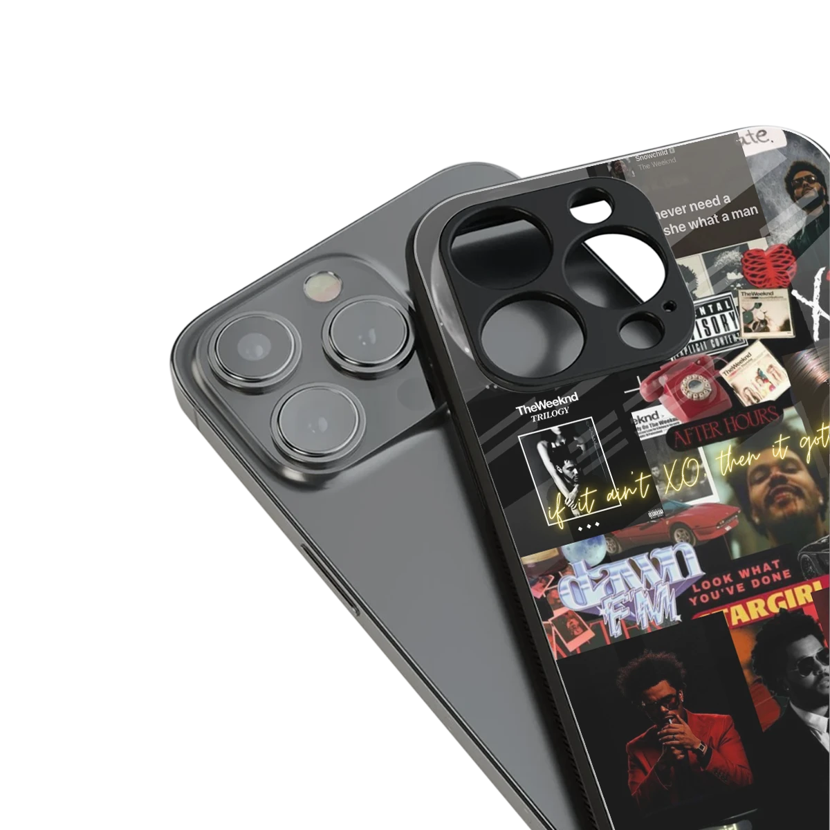 Star Boy Aura stylish phone case for iphone 15 pro | glossy glass and slim fit