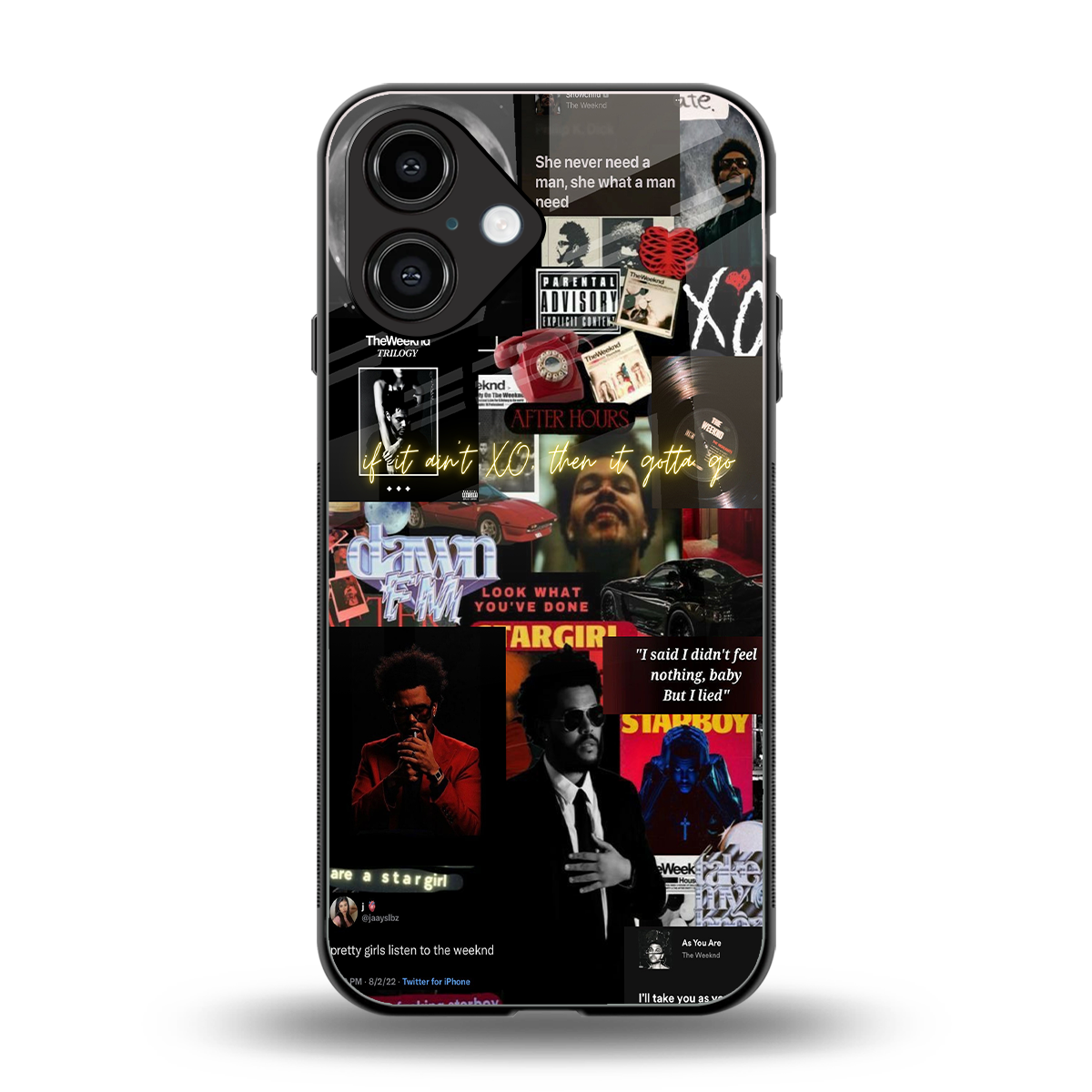 Star Boy Aura back phone cover | glass case for iphone 16