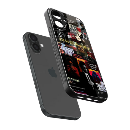 Star Boy Aura sleek iPhone 16 cover with tempered glass back and TPU edges