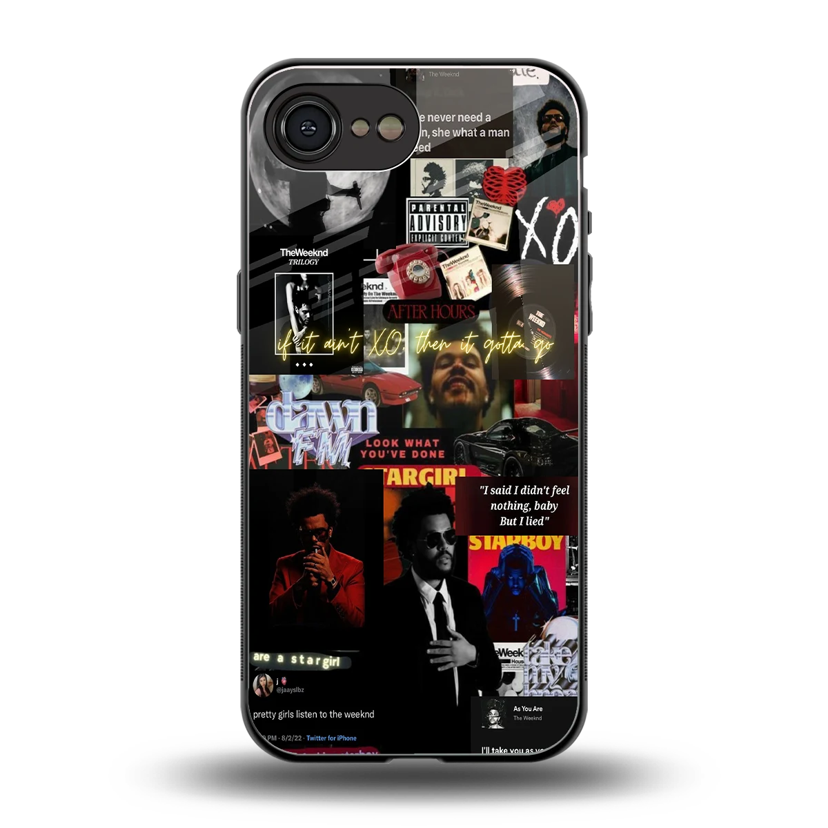 Star Boy Aura back phone cover | glass case for iphone 17e