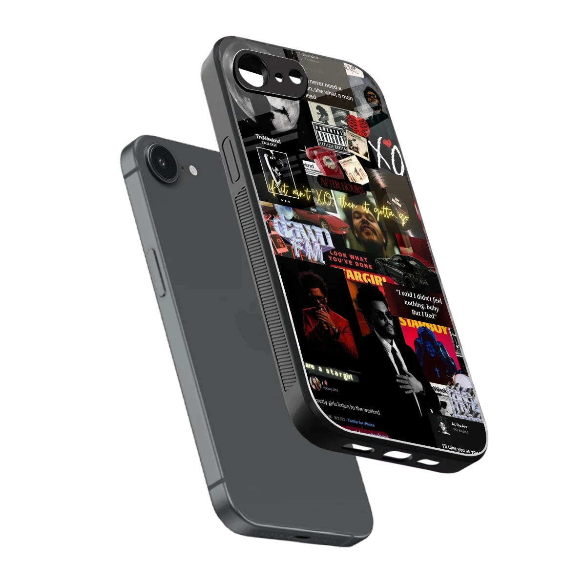 Star Boy Aura sleek iphone 16e cover with tempered glass back and TPU edges