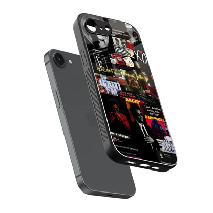 Star Boy Aura sleek iphone 16e cover with tempered glass back and TPU edges
