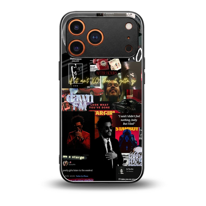 Star Boy Aura back phone cover | glass case for iphone 17 pro