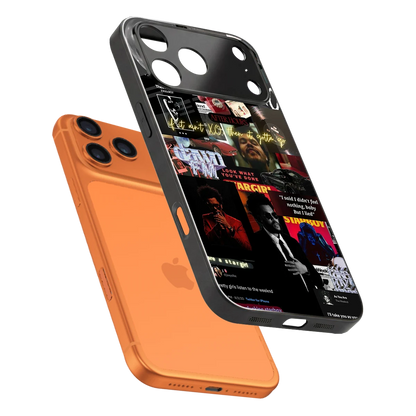 Star Boy Aura sleek iphone 17 pro cover with tempered glass back and TPU edges