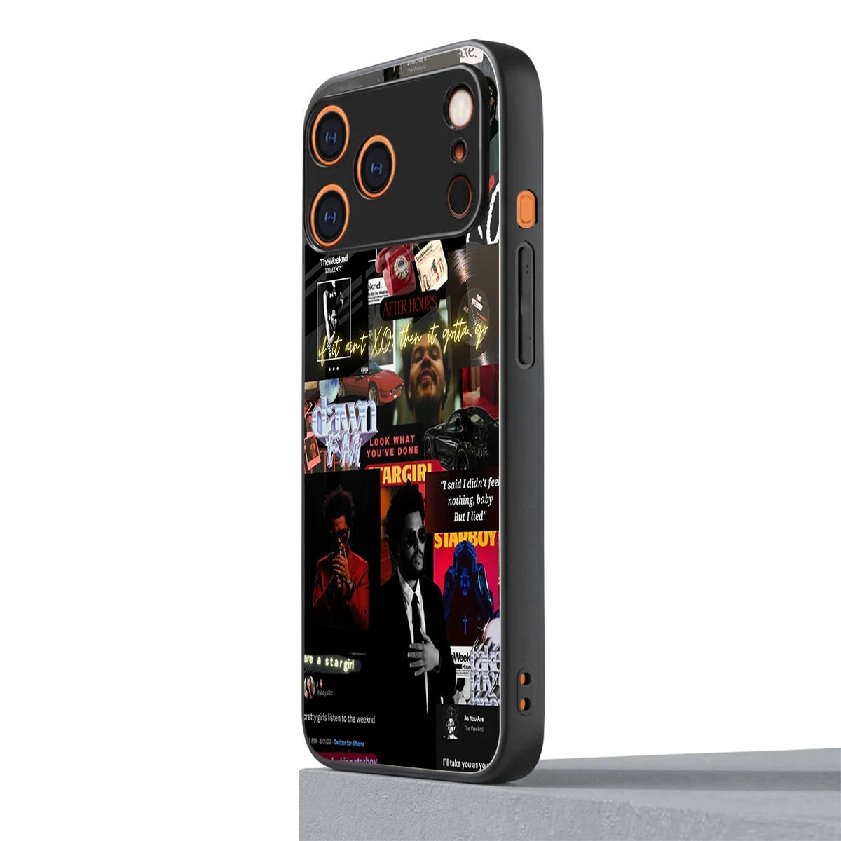 Star Boy Aura iphone 17 pro mobile cover | shockproof glass phone case