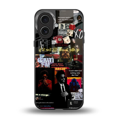 Star Boy Aura back phone cover | glass case for iphone 17