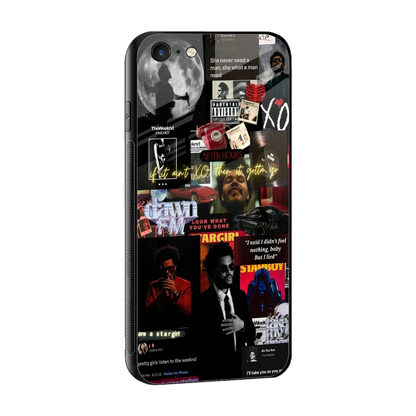 Star Boy Aura sleek iphone 6s plus cover with tempered glass back and TPU edges