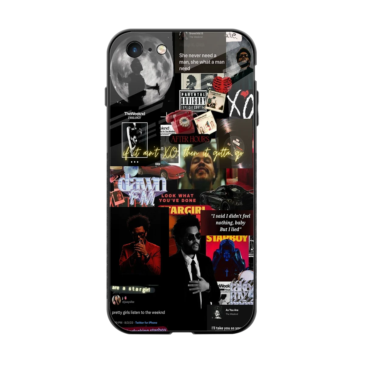 Star Boy Aura back phone cover | glass case for iphone 6s