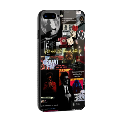 Star Boy Aura sleek iphone 8 plus cover with tempered glass back and TPU edges