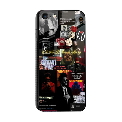 Star Boy Aura sleek iphone 7 cover with tempered glass back and TPU edges