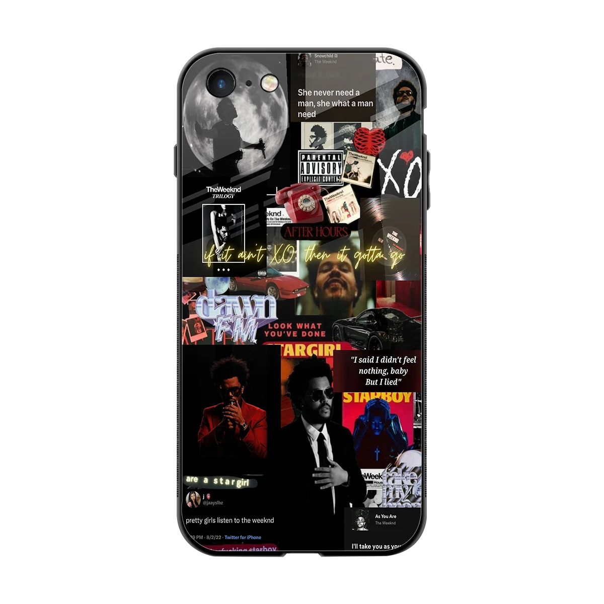 Star Boy Aura back phone cover | glass case for iphone 7