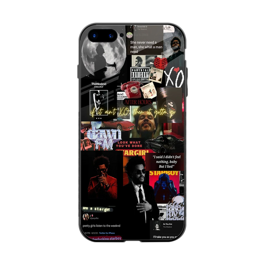 Star Boy Aura back phone cover | glass case for iphone 8 plus
