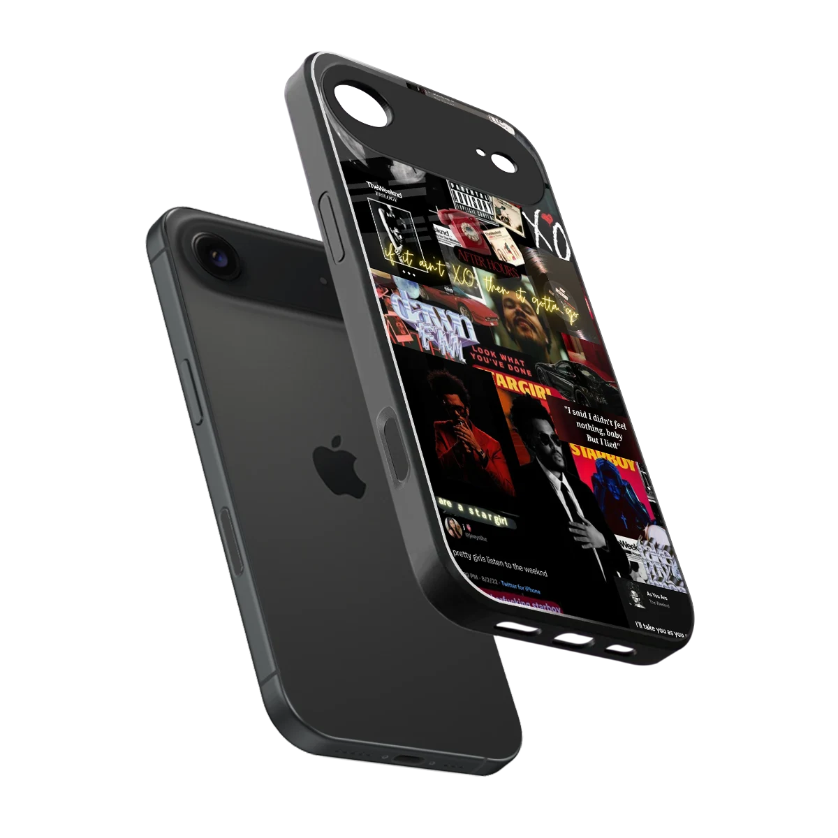 Star Boy Aura sleek iphone air cover with tempered glass back and TPU edges