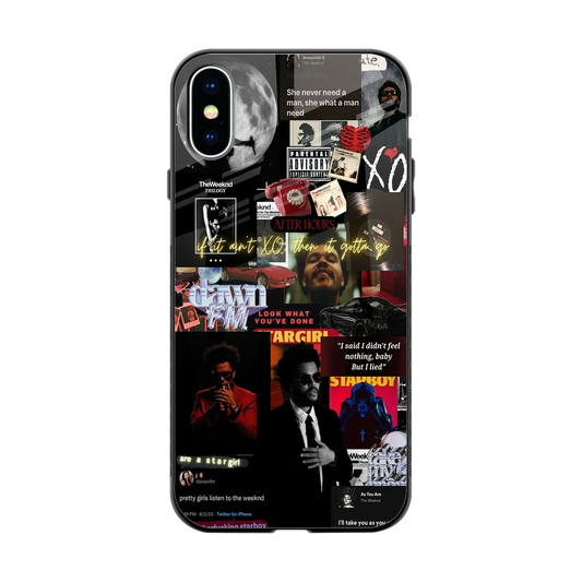 Star Boy Aura back phone cover | glass case for iphone xs