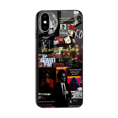 Star Boy Aura sleek iphone x cover with tempered glass back and TPU edges