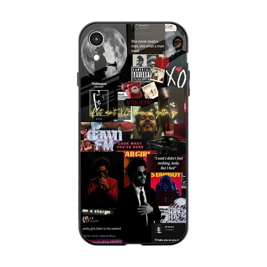 Star Boy Aura back phone cover | glass case for iphone xr