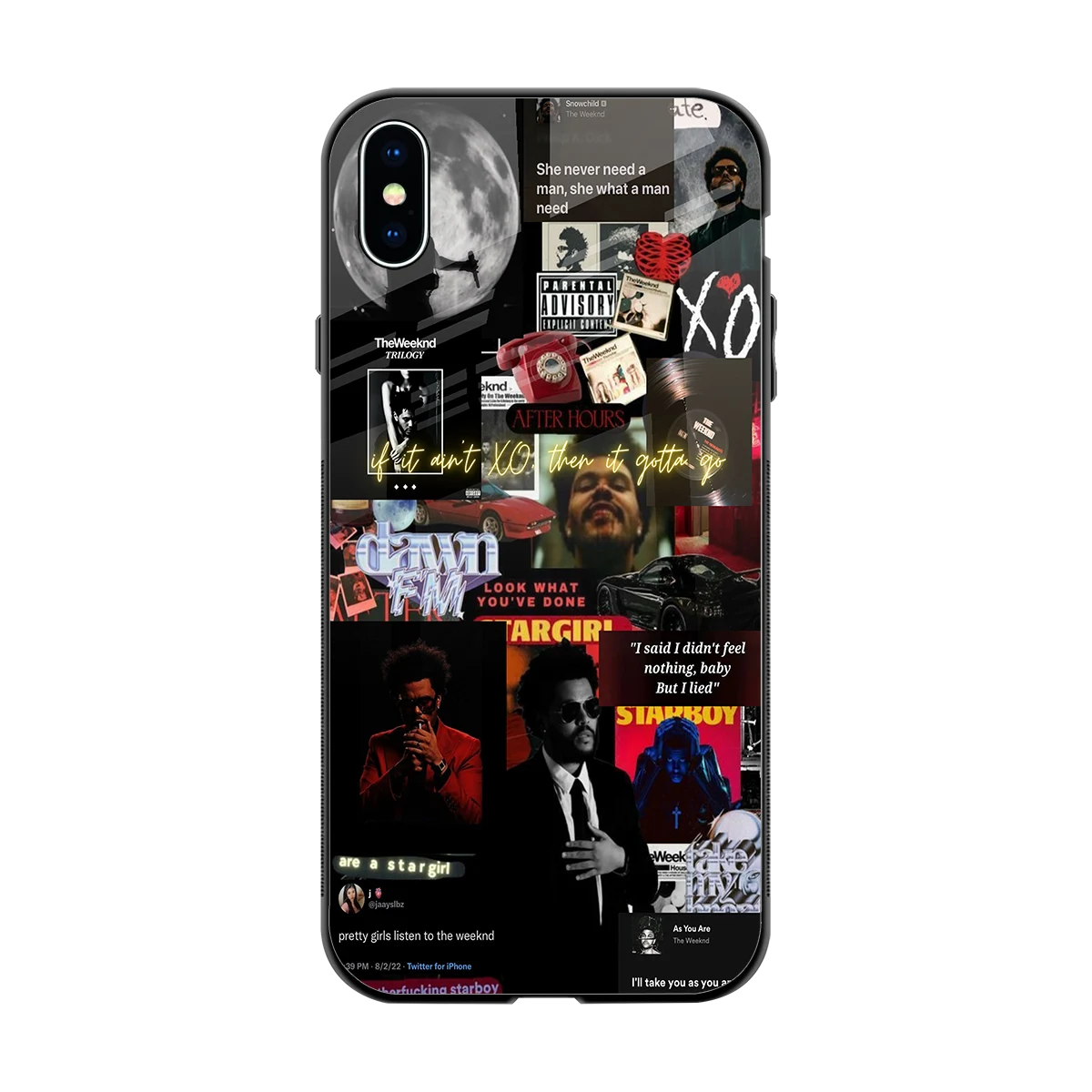 Star Boy Aura back phone cover | glass case for iphone xs max