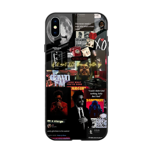 Star Boy Aura back phone cover | glass case for iphone xs max
