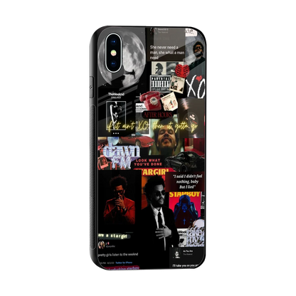 Star Boy Aura sleek iphone xs max cover with tempered glass back and TPU edges