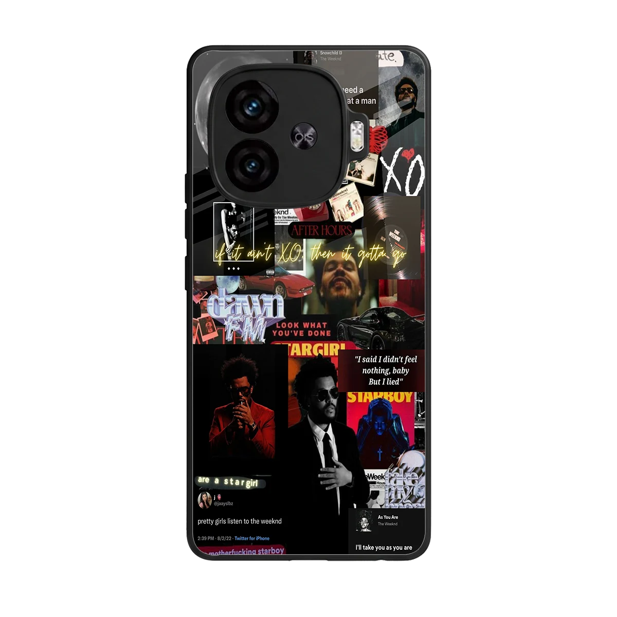 Star Boy Aura back phone cover | glass case for iqoo neo 10r 5g