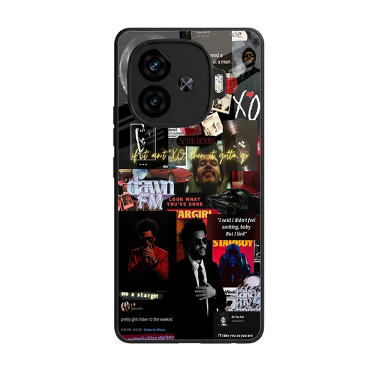 Star Boy Aura back phone cover | glass case for iqoo neo 10r 5g