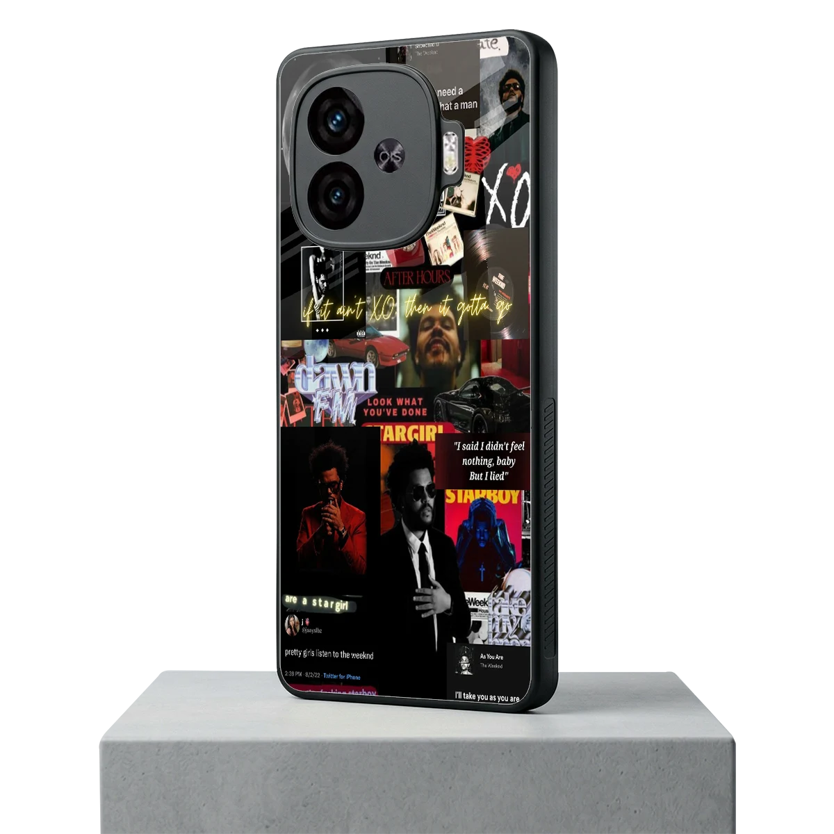 Star Boy Aura iqoo neo 10r 5g mobile cover | shockproof glass phone case