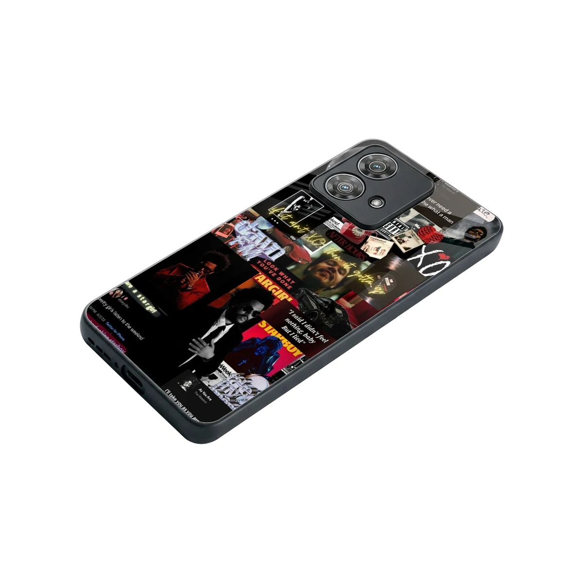 Star Boy Aura stylish phone case for motorola edge 40 neo 5g | glossy glass and slim fit