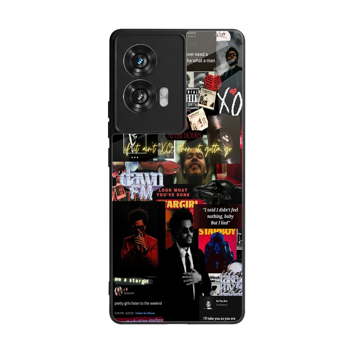 Star Boy Aura back phone cover | glass case for motorola edge 50 fusion