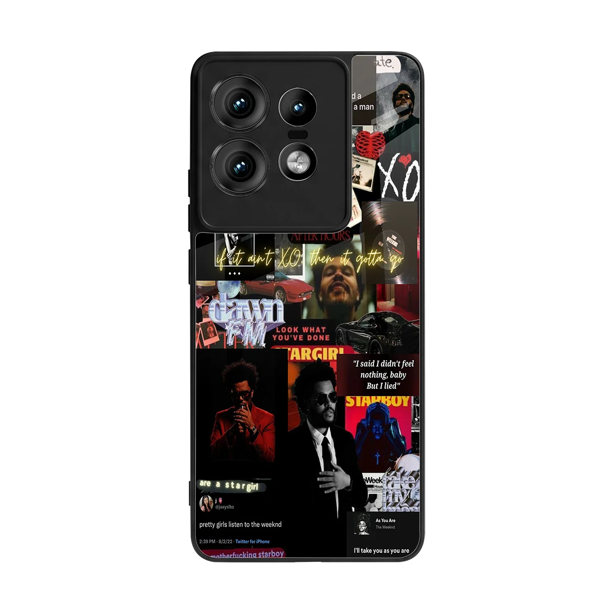 Star Boy Aura back phone cover | glass case for motorola edge 50 pro