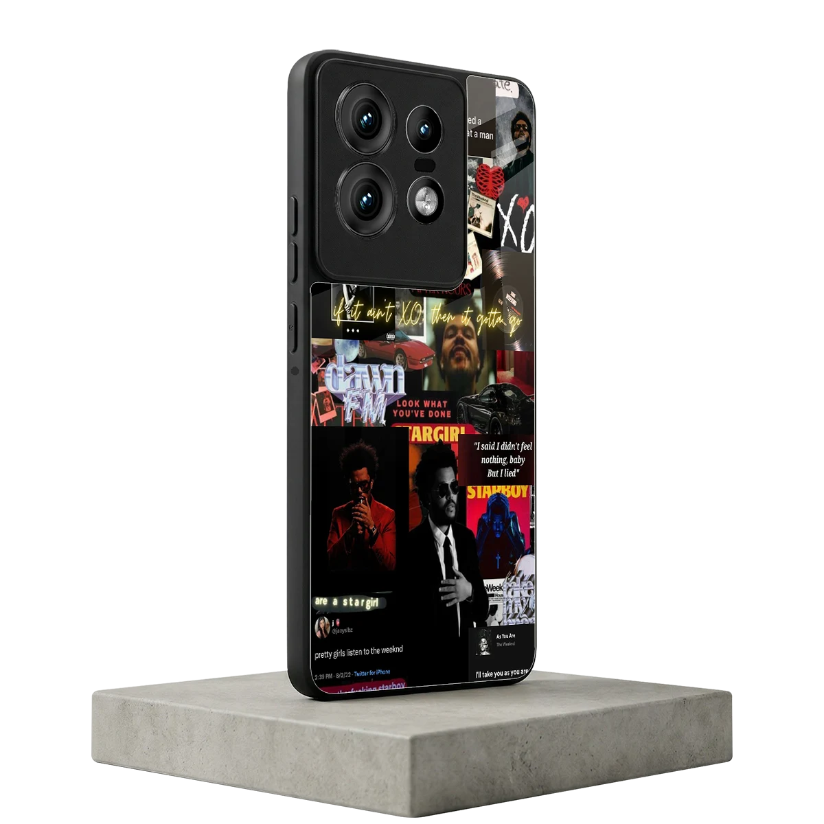 Star Boy Aura motorola edge 50 pro mobile cover | shockproof glass phone case