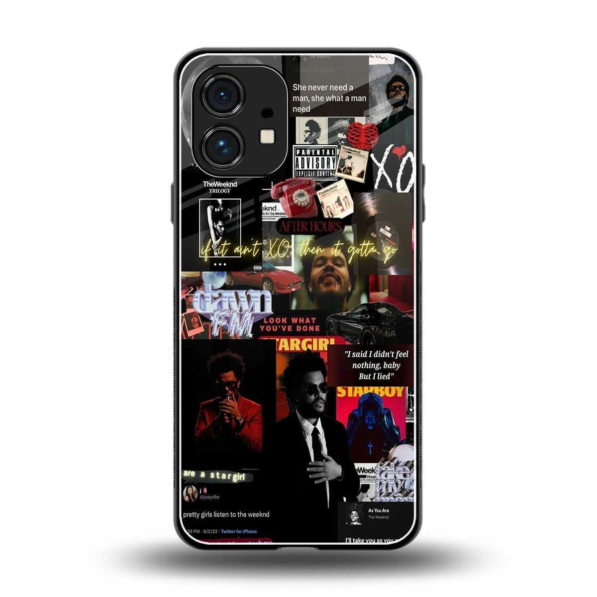 Star Boy Aura back phone cover | glass case for nothing phone 1