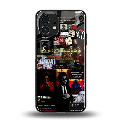 Star Boy Aura back phone cover | glass case for nothing phone 1