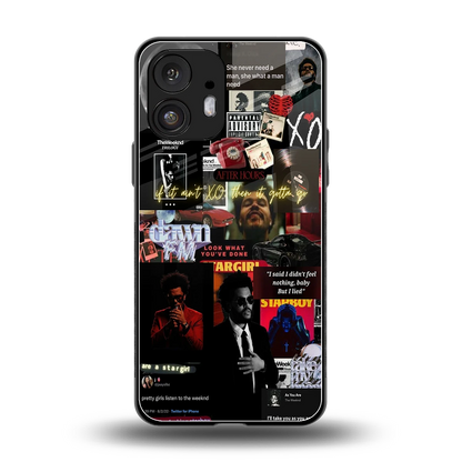 Star Boy Aura back phone cover | glass case for nothing phone 2