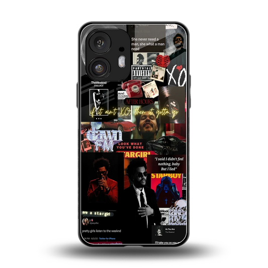 Star Boy Aura back phone cover | glass case for nothing phone 2