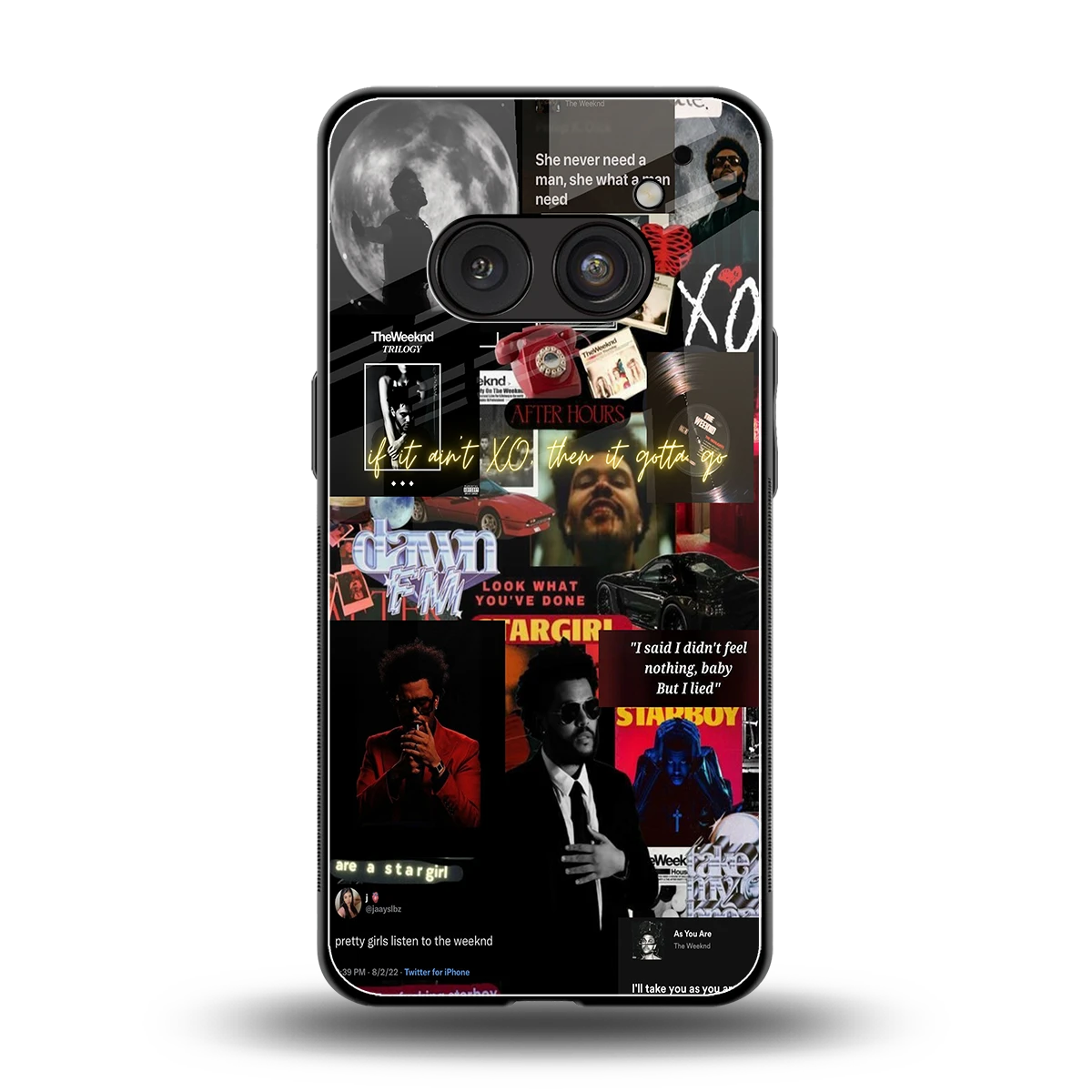 Star Boy Aura back phone cover | glass case for nothing phone 2a