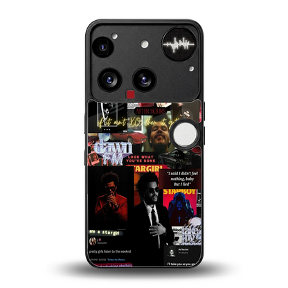 Star Boy Aura back phone cover | glass case for nothing phone 3