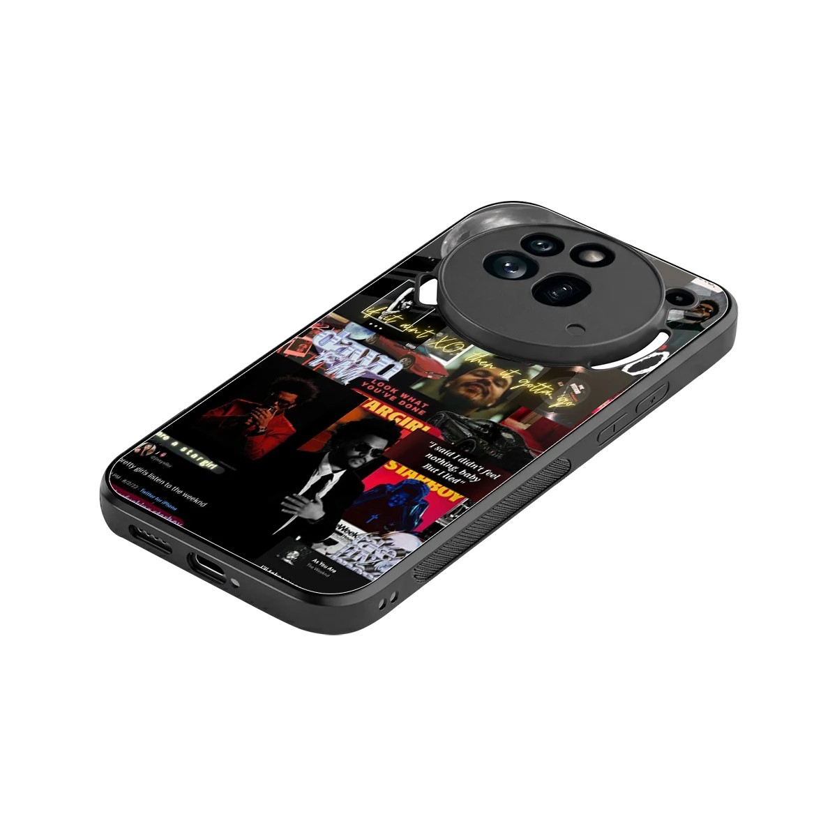 Star Boy Aura stylish phone case for nothing phone 3a pro | glossy glass and slim fit